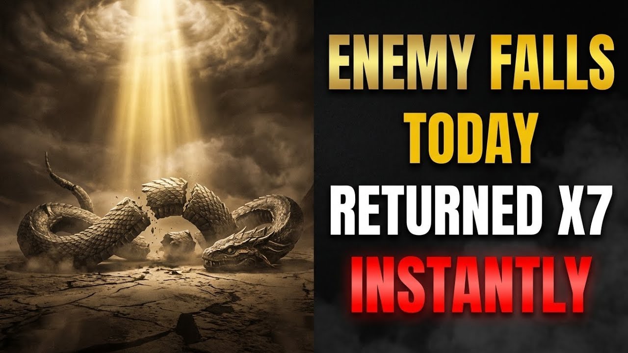 Your Enemy Falls TODAY | Return Witchcraft x7 and Break Curses in ONLY 24 Hours | PSALM 35