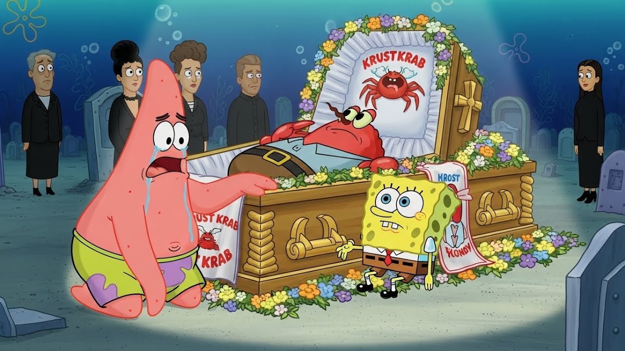 Mr. Krabs Dies for SpongeBob... So SpongeBob Never Works Again bob