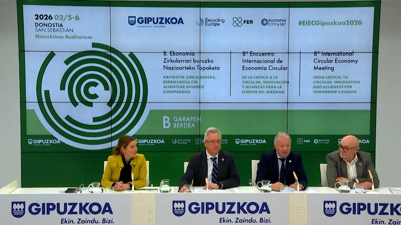 Ekonomia Zirkularraren Nazioarteko VIII. Topaketaren aurkezpena
