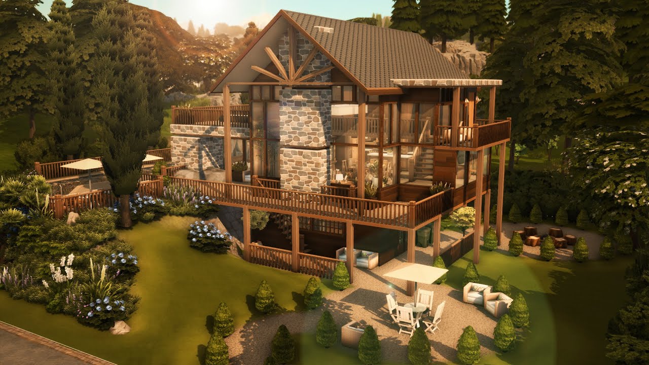 PARAÍSO RÚSTICO │ Rustic Paradise │ The Sims 4 Construção