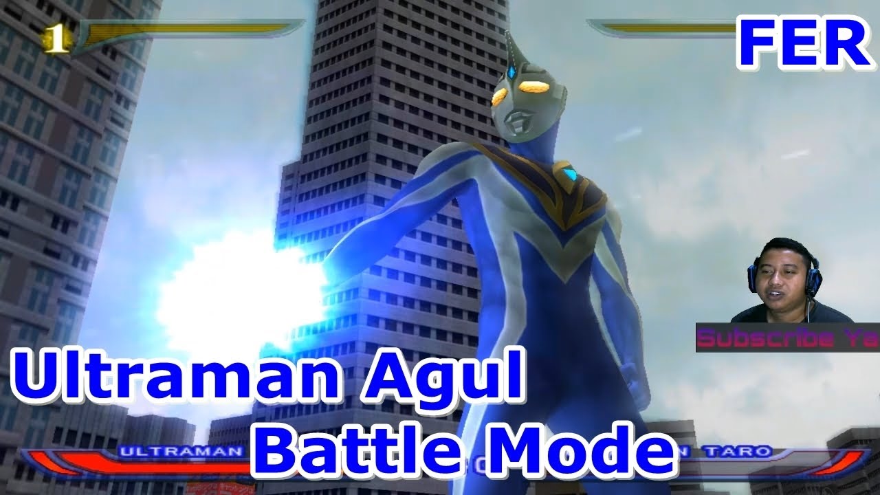 Ultraman Agul Battle Mode - Ultraman Fighting Evolution Rebirth