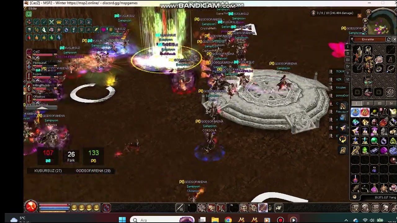 MSP2 GODSOFARENA VS KUSURSUZ