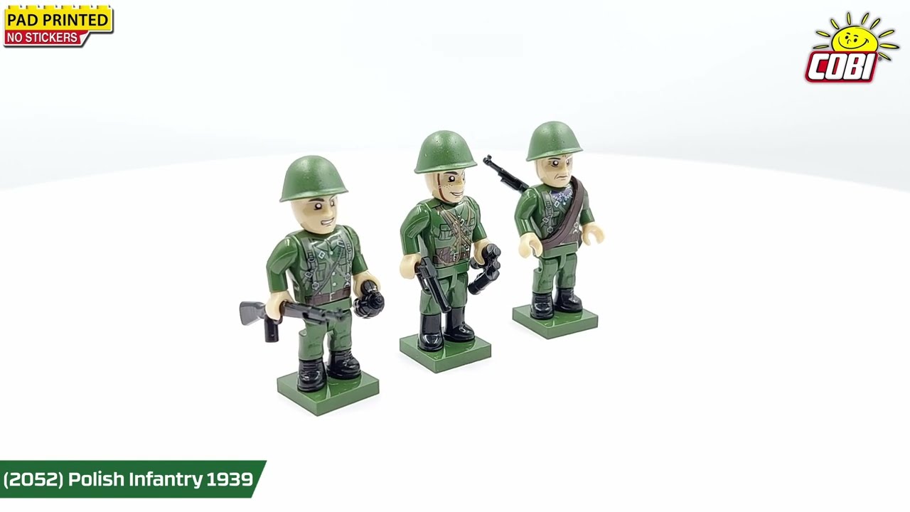 (COBI-2052) 💥Polish Infantry 1939 / Polska Piechota 1939💥