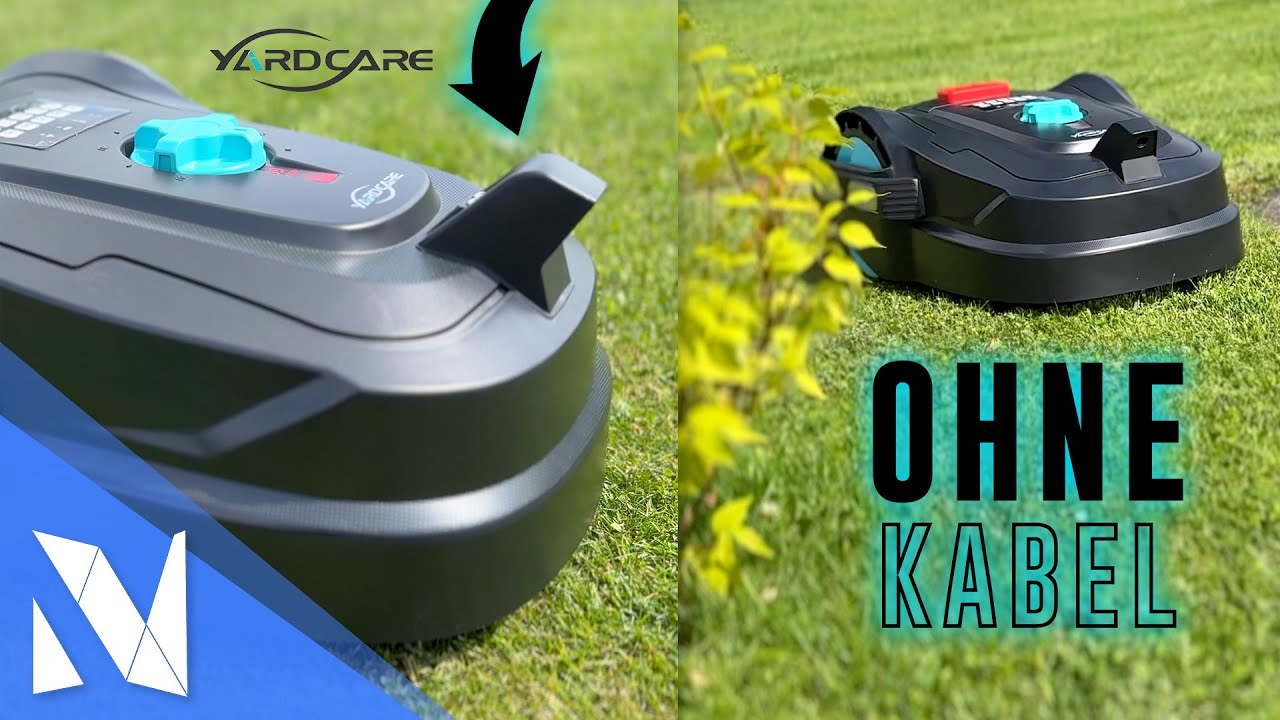YARDCARE M800 PLUS – Intelligente Navigation OHNE RTK & Kabel für unter 800€ | Nils-Hendrik Welk