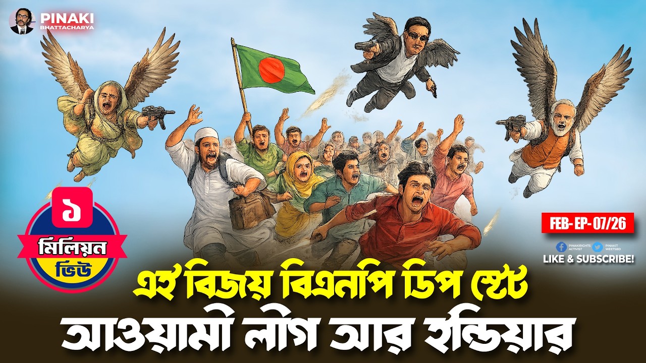 এই বিজয় বিএনপি ডিপ স্টেট আওয়ামী লীগ আর ইন্ডিয়ার || Pinaki Bhattacharya || The Untold