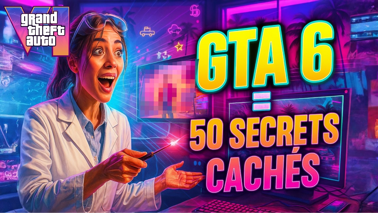 GTA 6 : 50 Secrets CACH&Eacute;S que PERSONNE ne conna&icirc;t  (Liens avec l'Histoire) 2025