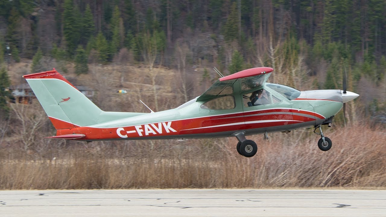 Cessna 177 Cardinal Takeoff