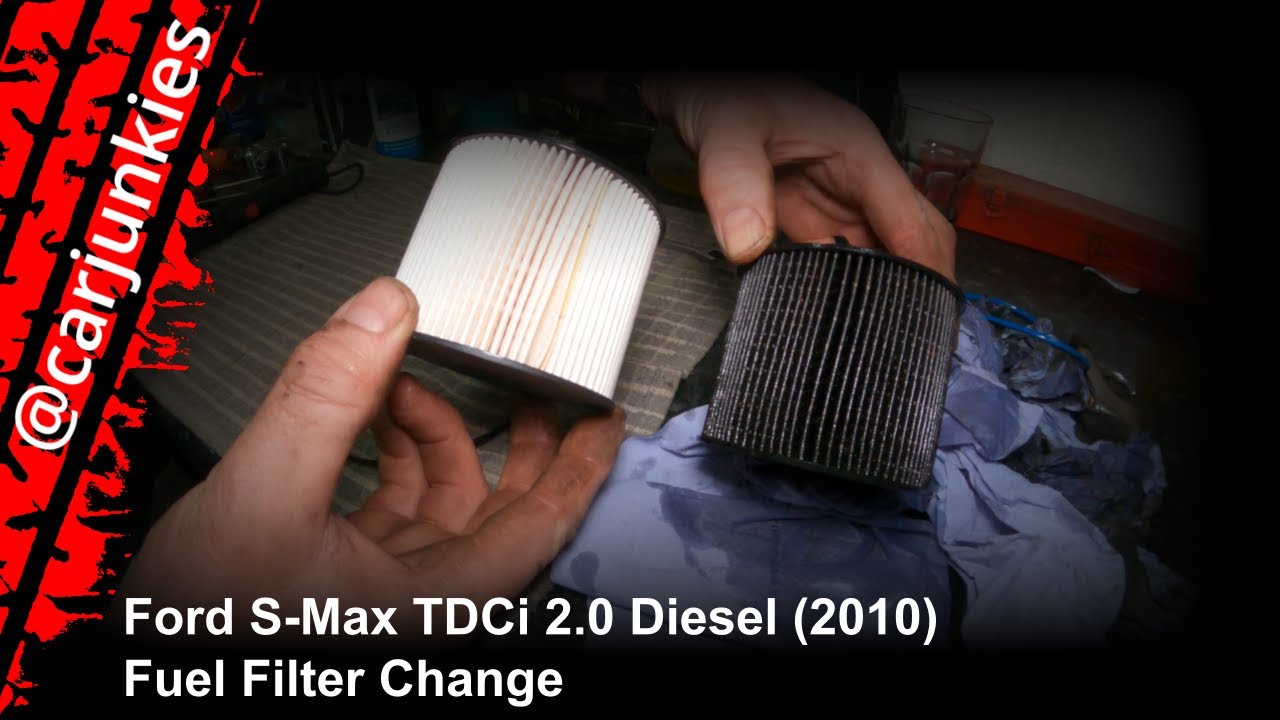 Ford S-Max TDCi 2.0 Diesel (2010) - Fuel Filter Change