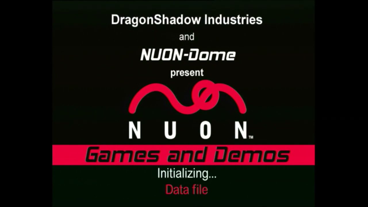 NUON Games + Demos Start Up & Menu (2005)