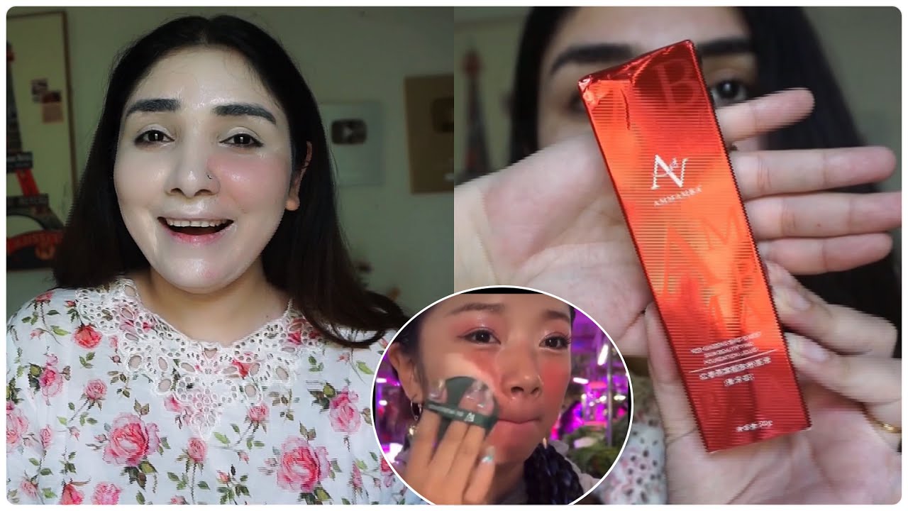 Testing TIKTOK Viral Korean Full Coverage Foundation || Smooth Like Butter????