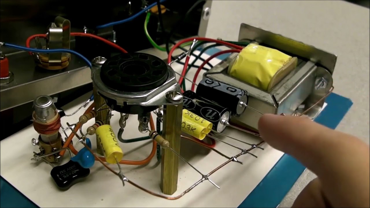 one tube AM transmitter
