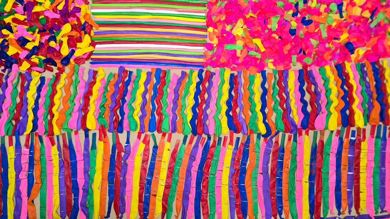 So Satisfying! ASMR Unlimited Rainbow Balloon Completion Sounds