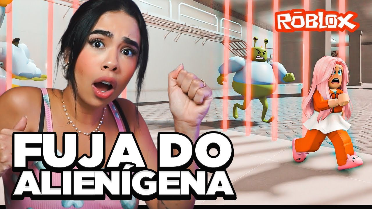 CHAT BLOQUEADO E FUGA DA PRISÃO DO BARRY ALIENÍGENA NO ROBLOX