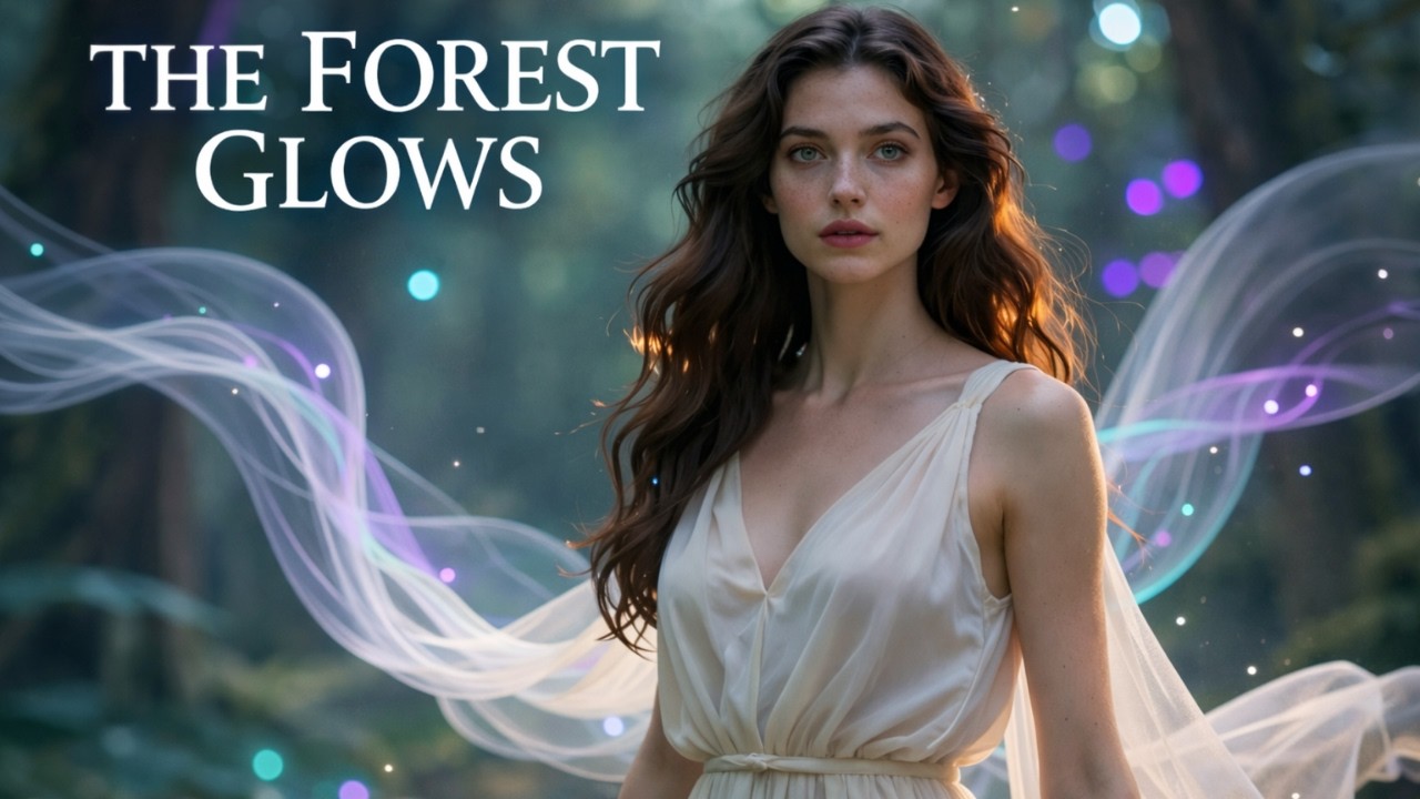 The Forest That Glows at Night | 4K Cinematic Fantasy
