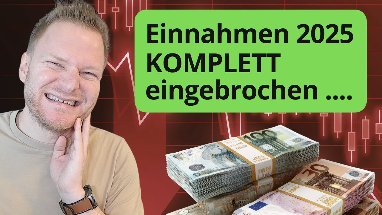 YouTube UMSATZ 2025 - offener Einblick in meine Zahlen - so geht's jetzt weiter mit YouTube