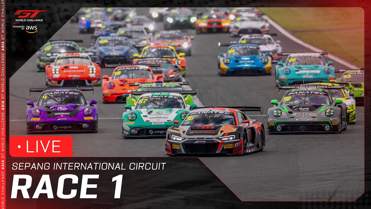 LIVE | Race 1 | Sepang | GT World Challenge Asia 2025