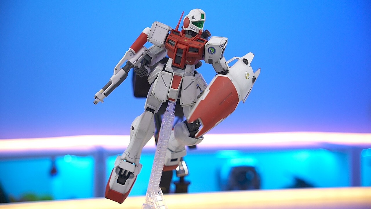 MG GM Command Space type lightly weathered | P-Bandai Gundam kit