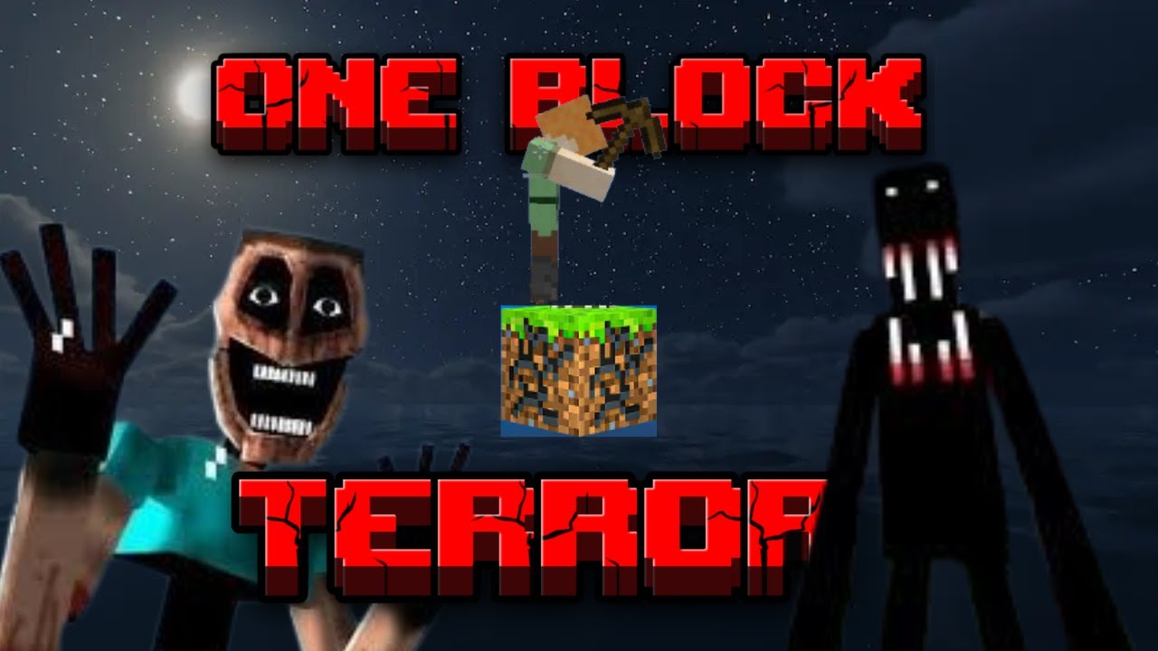 Intentando Sobrevivir a Mods De TERROR en Minecraft OneBlock