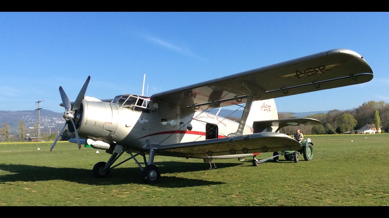 Voyage en Antonov 2 LSGP-EDNY