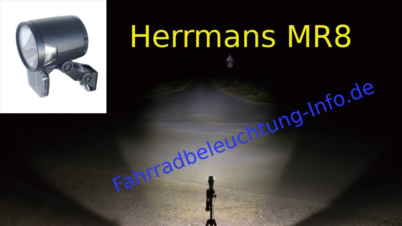 Herrmans MR8: günstiger Dynamoscheinwerfer im Test