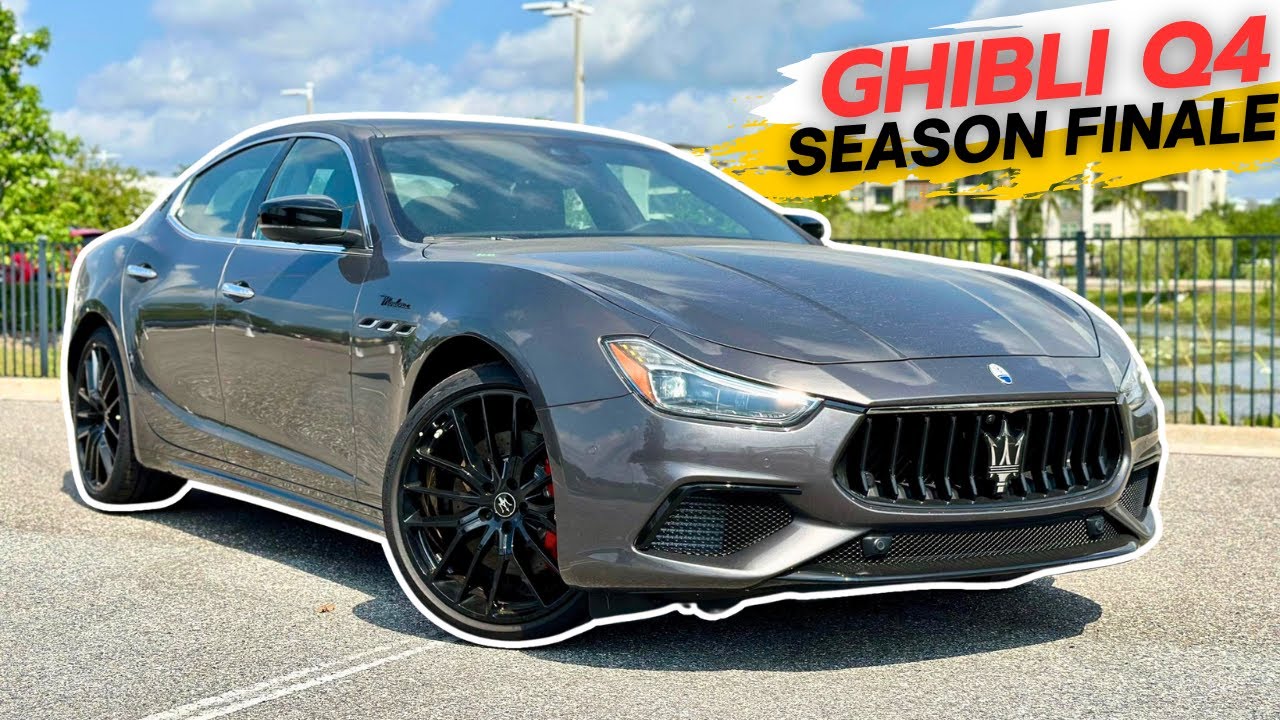 2024 Maserati Ghibli Modena Ultima Q4 Still Has Noise To Make Before It Bids Farewell