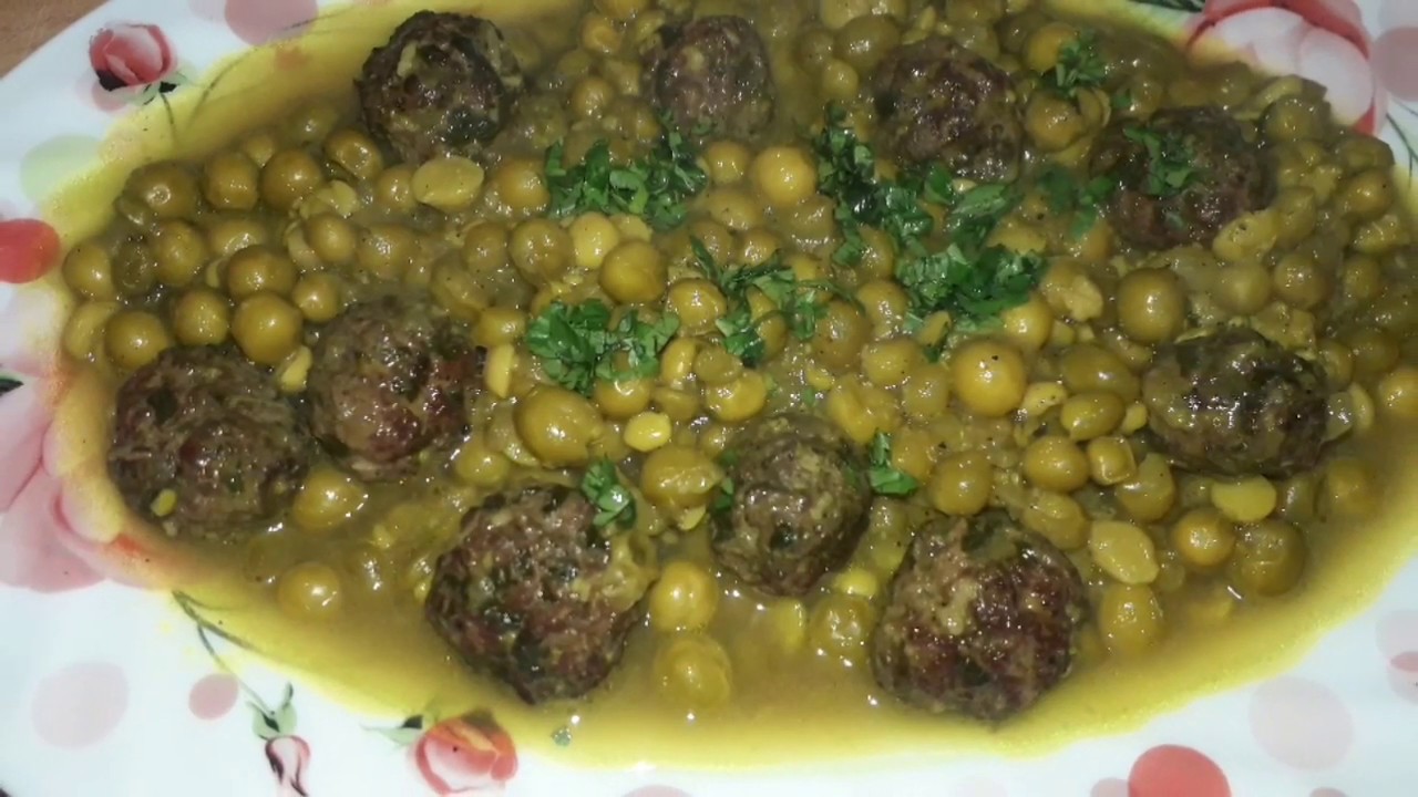 جلبانة بالكفتة