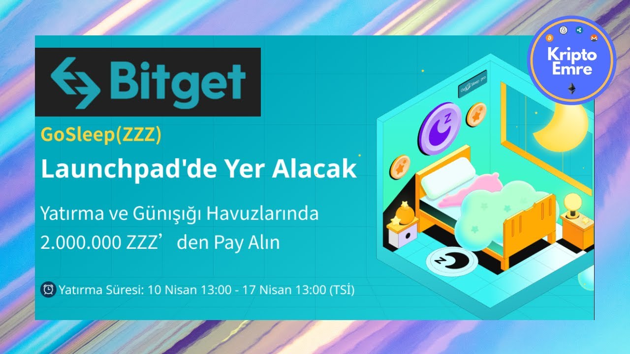 GoSleep (ZZZ) &Ouml;n Satışı BitGet'te! | &Uuml;ye Olup Anında 400TL Kazan!
