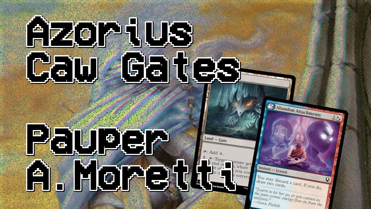 Lega Pauper su MTGO con Azorius Caw Gates (streaming del 23/12/2025)