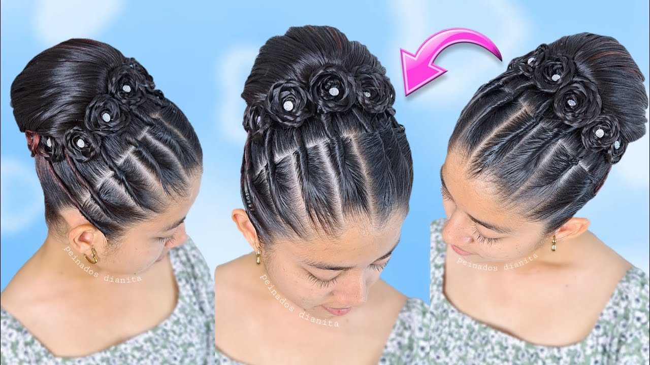 Peinado para graduacion 🎓✨ | peiandos faciles para evento especial
