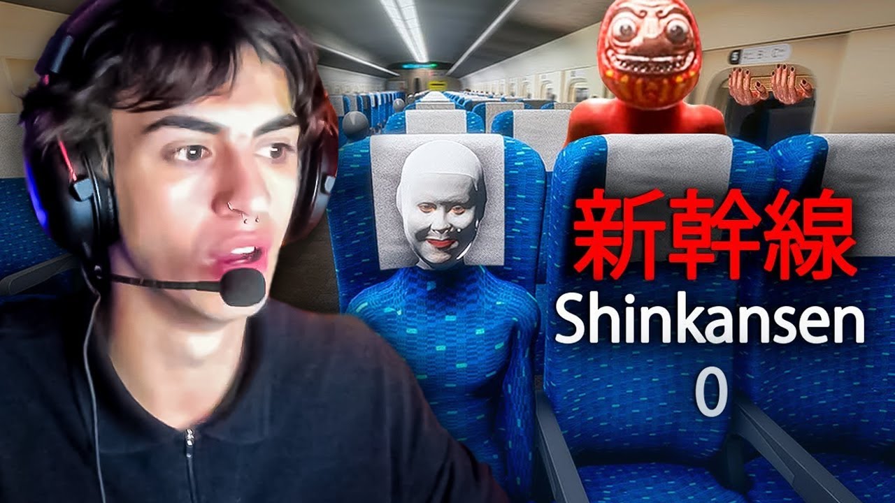 ESCAPANDO de un TREN TURBIO en BUCLE 😱👹Baulo juega SHINKANSEN 0