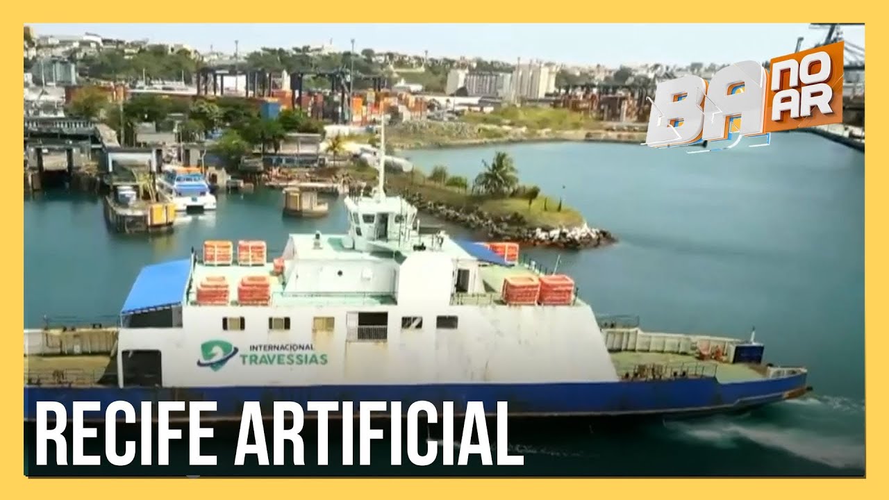 Ferry-boat será afundado para virar recife artificial e museu submerso na Bahia