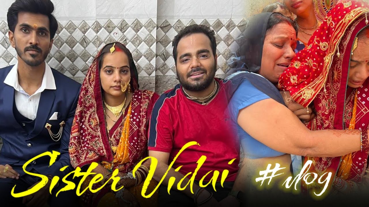 Sister Vidai Vlog | Emotional moment for Everyone 🥹🥲 | Udta Akash |