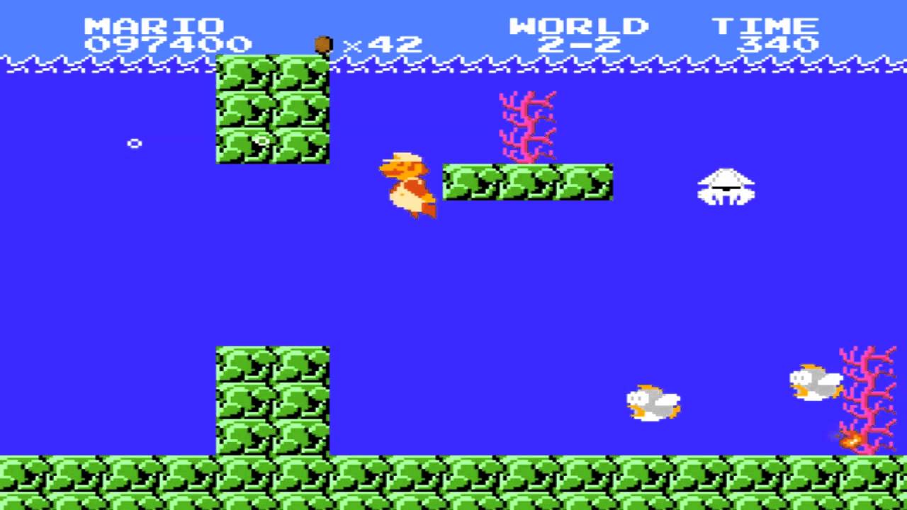 Super Mario Bros (NES) Level 2-2