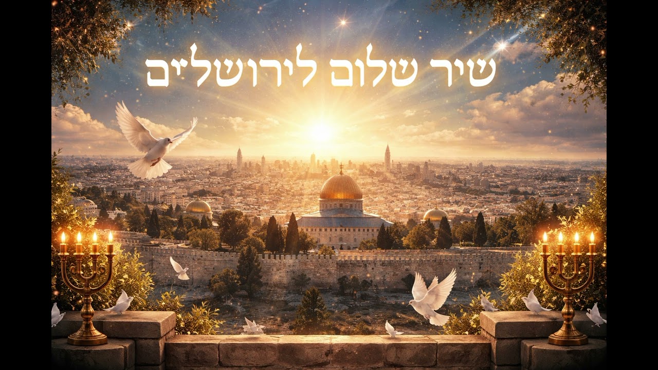 שִׁיר שָׁלוֹם לִירוּשָׁלַיִם – Shir Shalom L’Yerushalayim