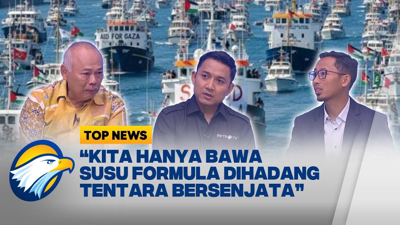 Muhammad Husein Ceritakan Penyerbuan Kapal Sumud Flotilla Indonesi oleh Tentara Israel - [Top Issue]