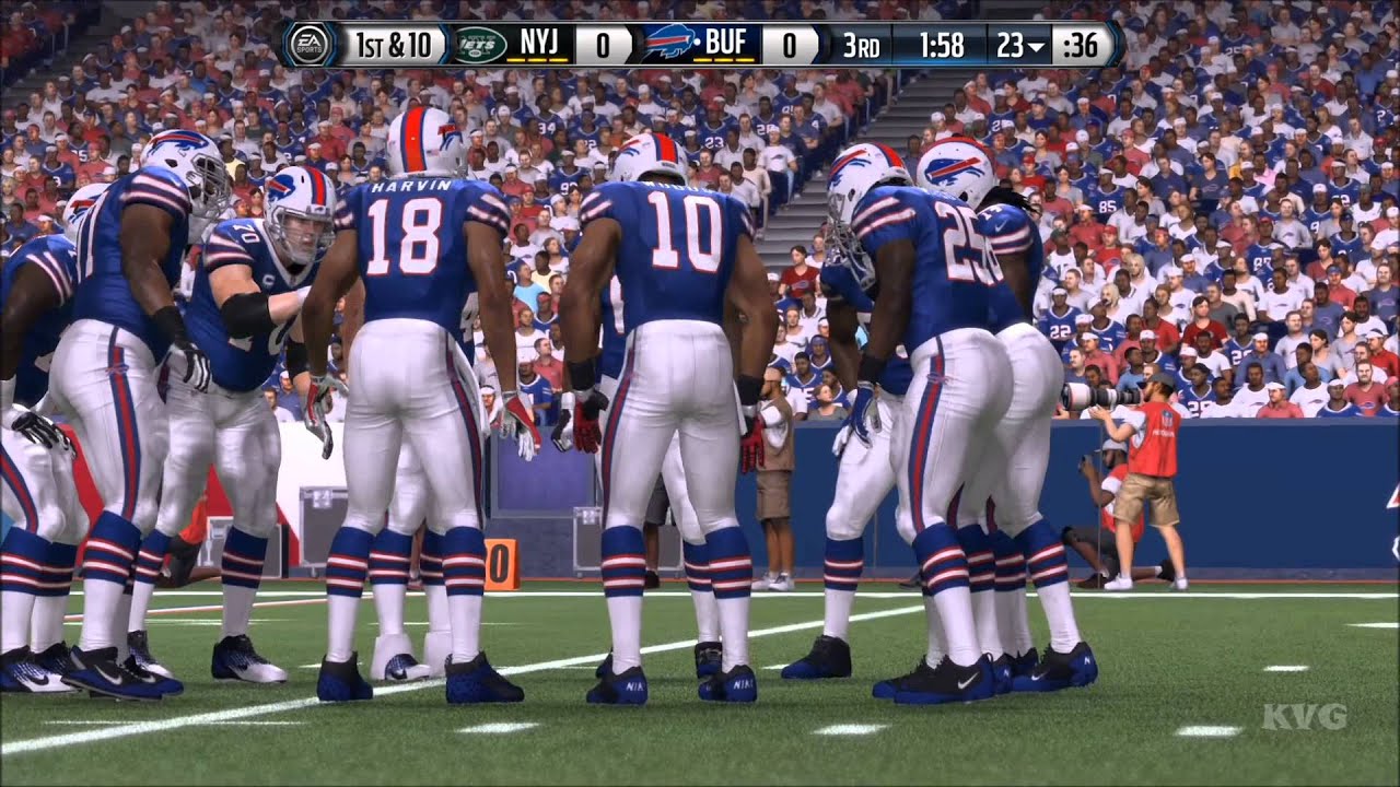 Madden NFL 16 - New York Jets vs Buffalo Bills Gameplay (XboxONE HD) [1080p]