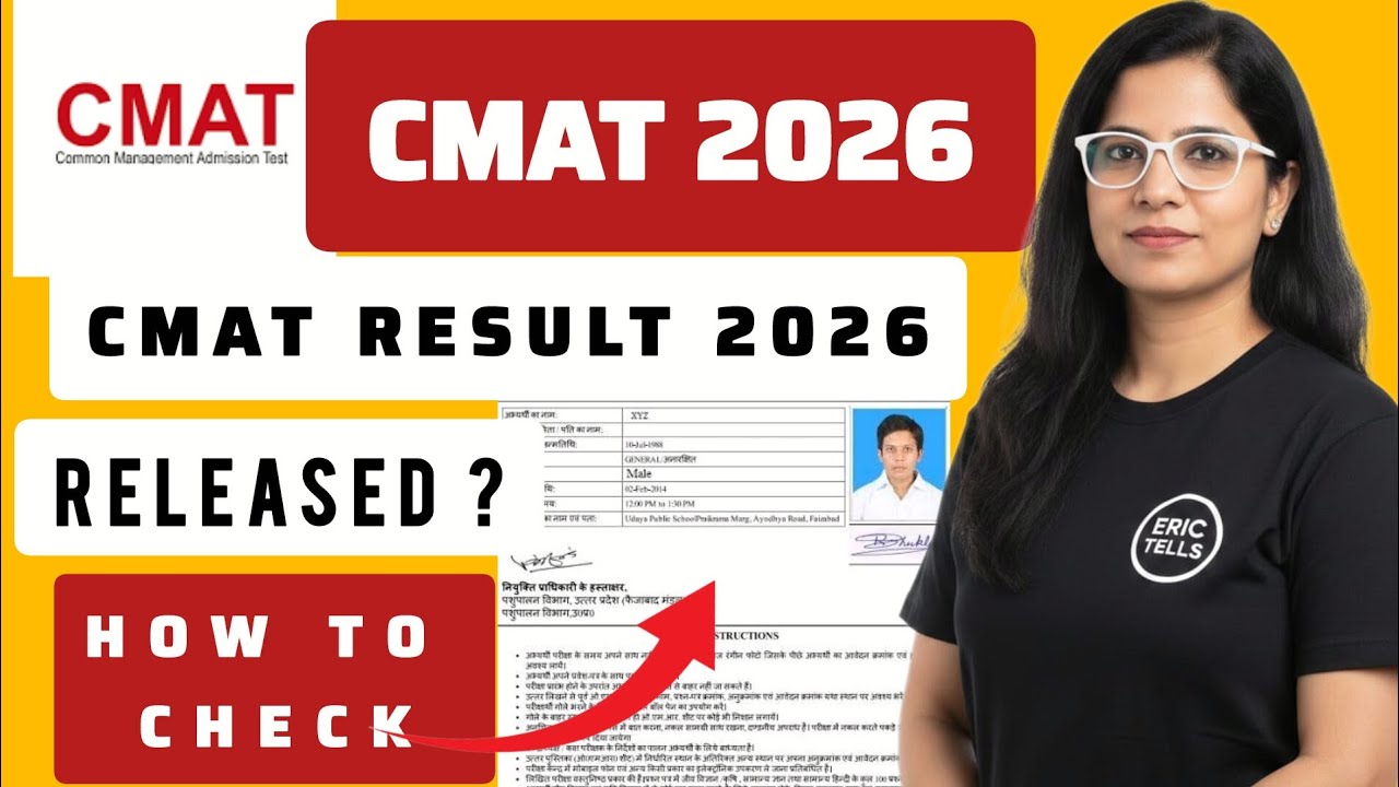 cmat result 2026 | common management admission test result 2026