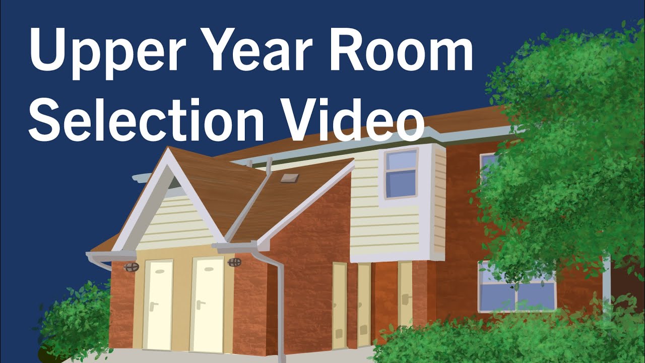 How to Complete Upper Year Room Selection