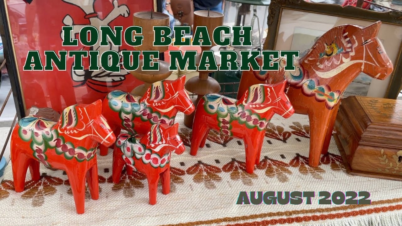 【Antique Market】初めて家族抜きで行くロングビーチ・アンティークマーケットで大はしゃぎ