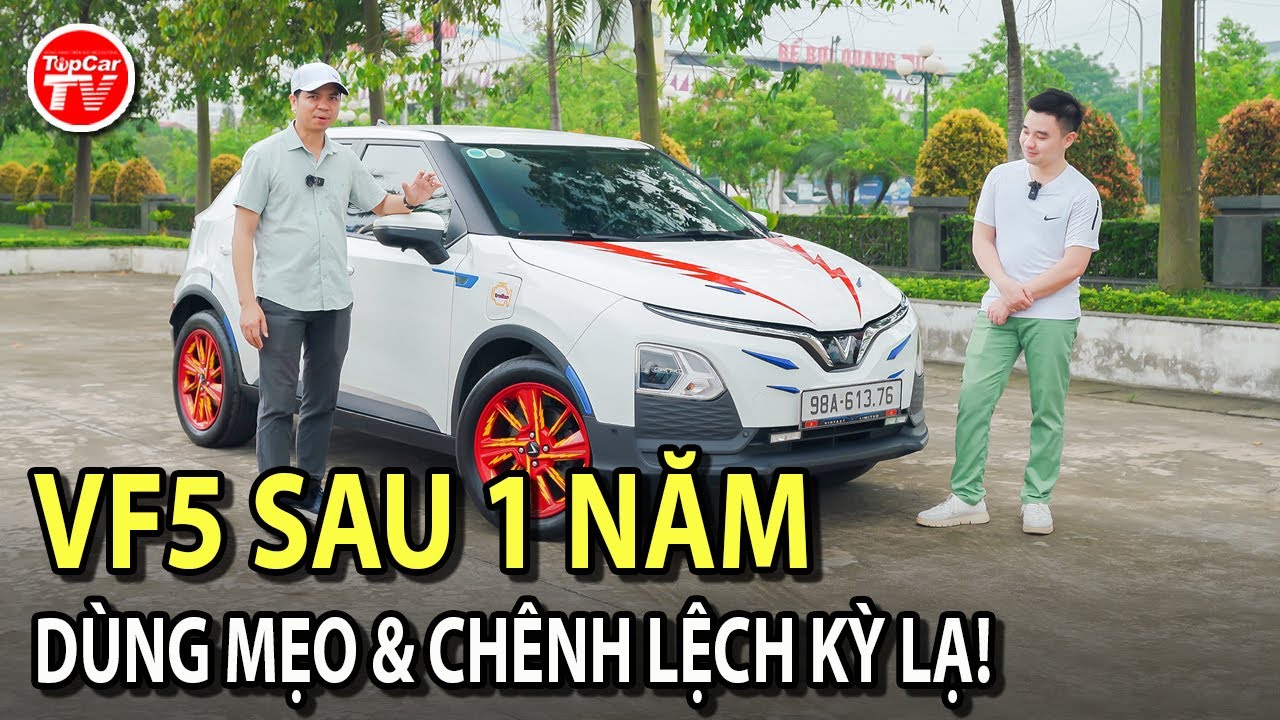 Đ&aacute;nh gi&aacute; Vinfast VF5 sau 1 năm d&ugrave;ng mẹo - Thực tế & ch&ecirc;nh lệch kỳ lạ | TIPCAR TV