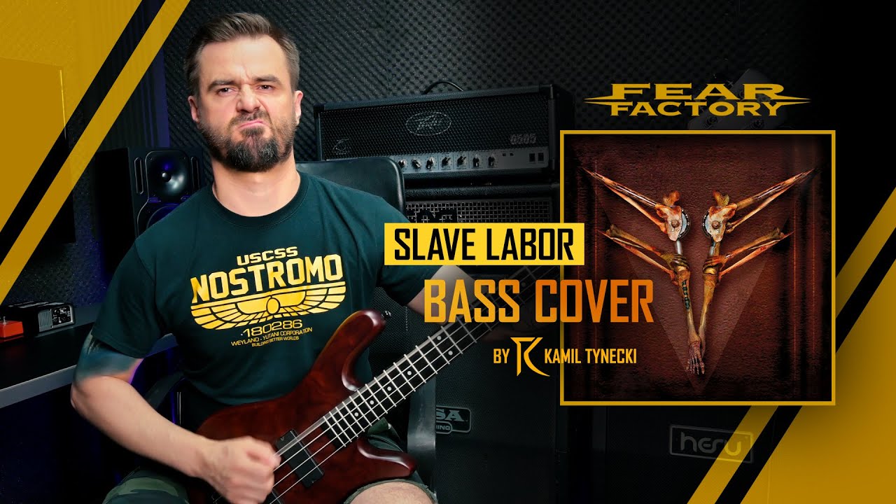 Fear Factory - Slave Labor | Bass Cover by Kamil Tynecki