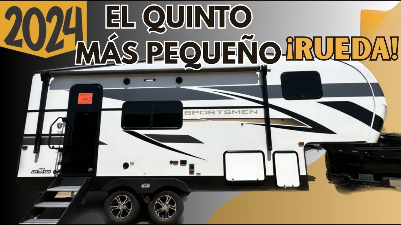 &iexcl;La quinta rueda m&aacute;s peque&ntilde;a que he visto! KZ Sportsmen 231RK 2024