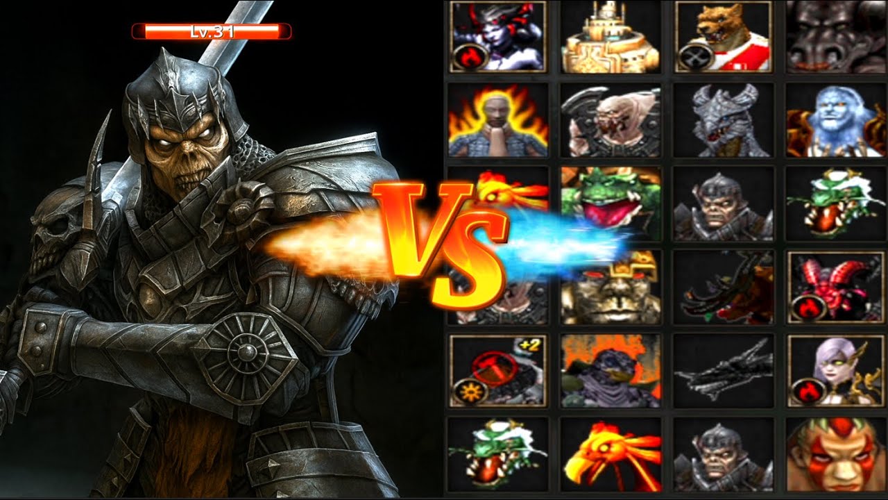 Caballero de la Legion Vs Criaturas Lv99 de Rakion