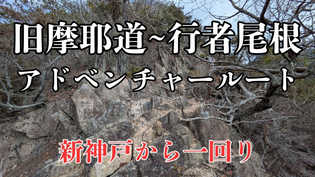 旧摩耶道　行者尾根　アドベンチャールート　2025年02月17日