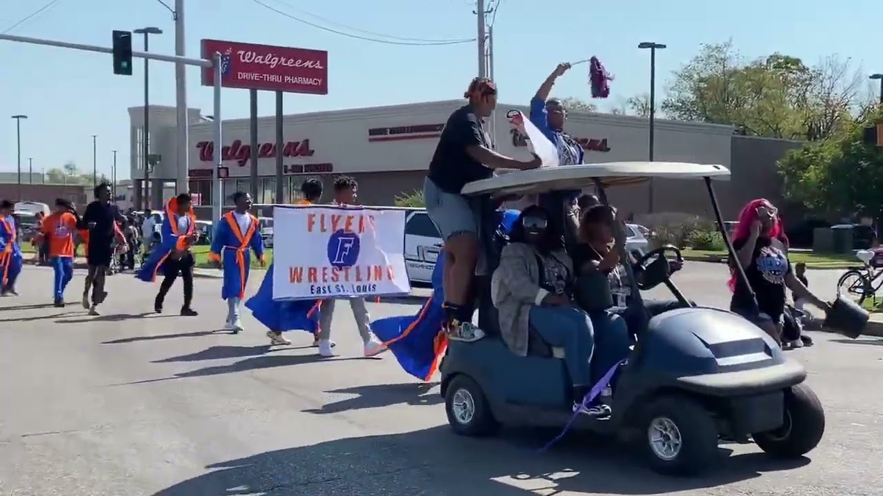 East St Louis Sr. High School Homecoming Parade @2024 Entire Parade.