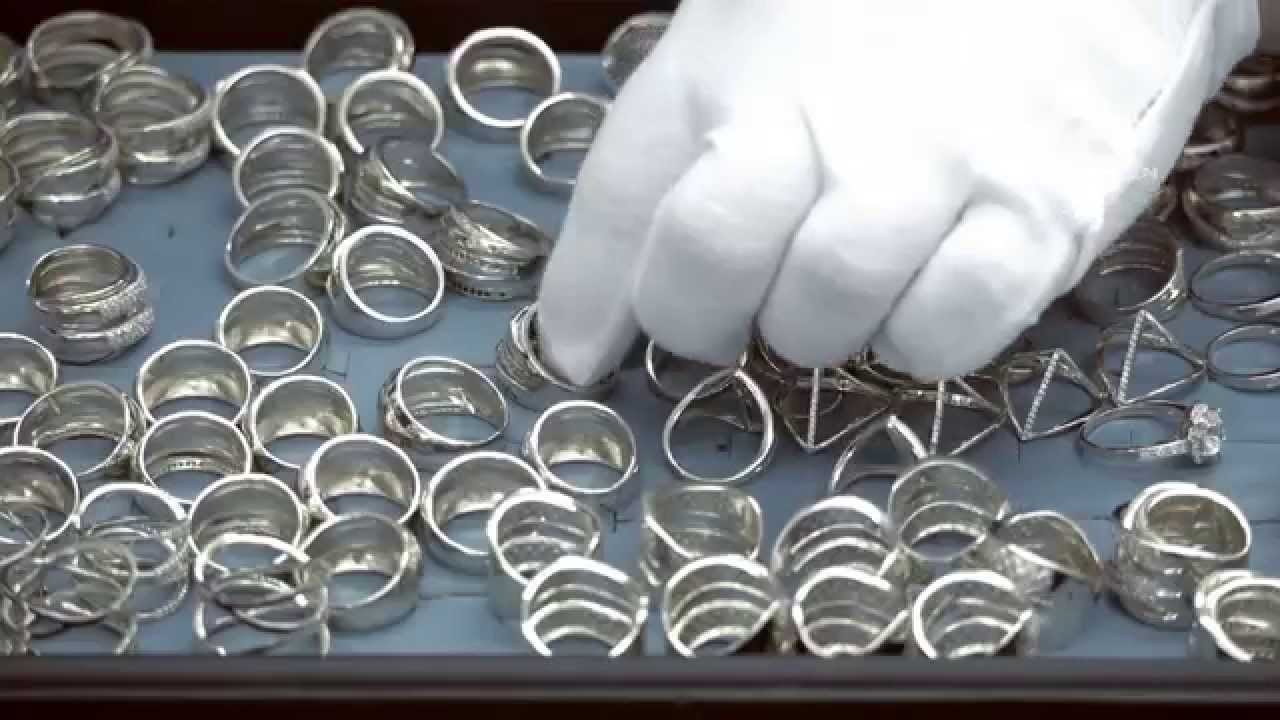 Fabricação e banho das joias