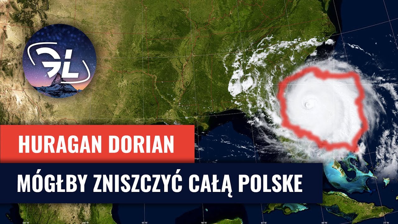 Czy HURAGAN DORIAN mógłby uderzyć w POLSKĘ?