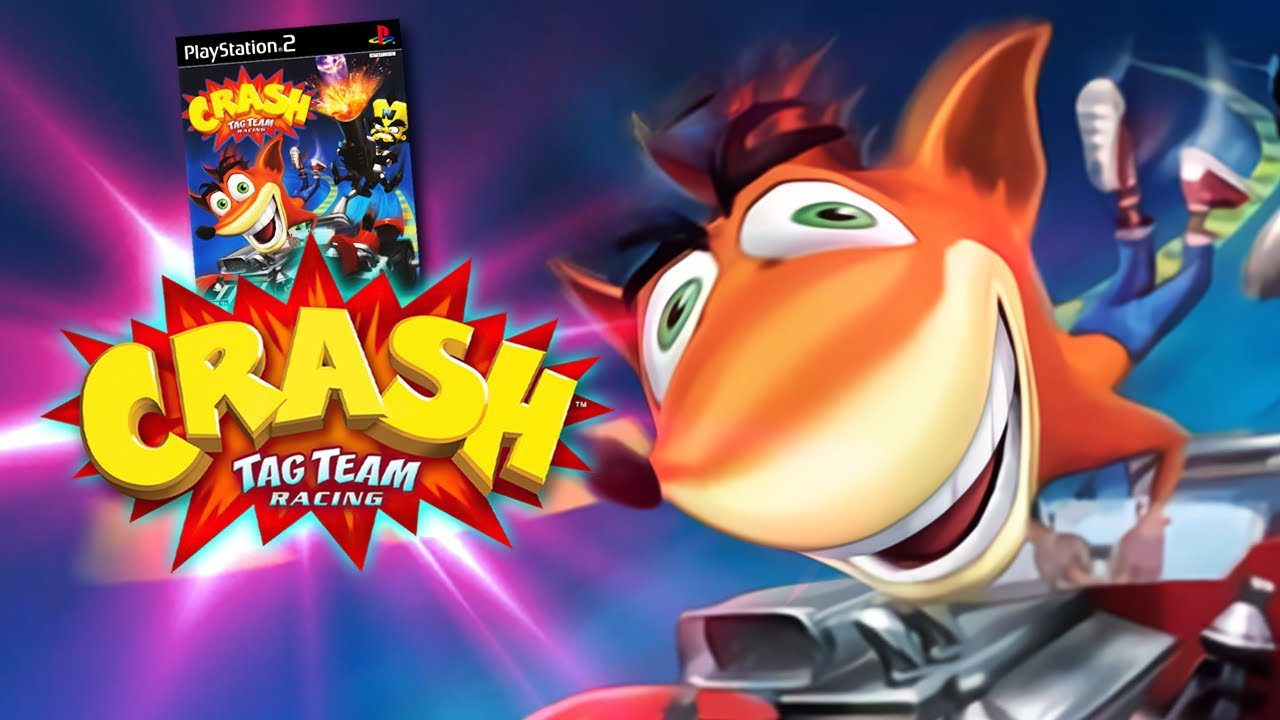 Crash Tag Team Racing es el Juego de Carreras mas EXTRAÑO y EXPERIMENTAL | PS2