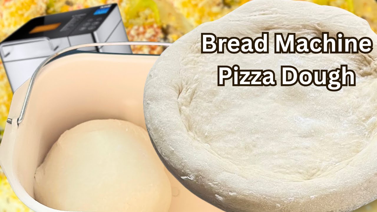 The Easiest 1-Hour Bread Machine Pizza Dough Recipe!