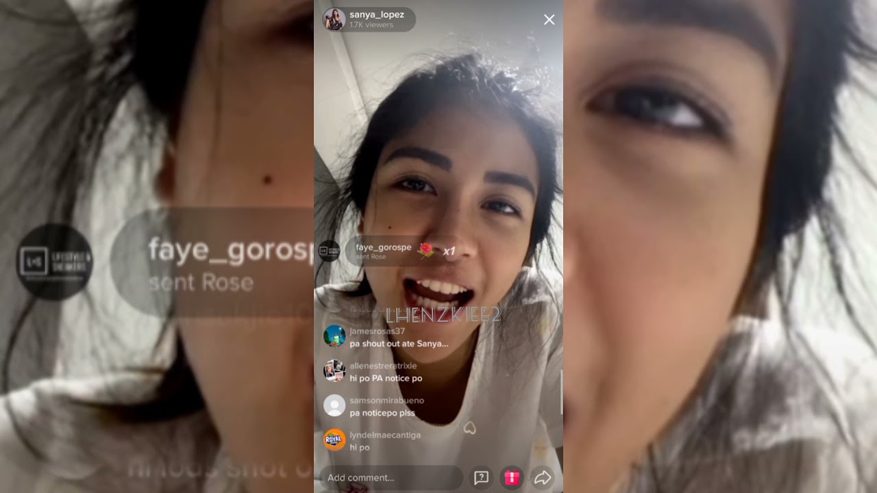 SANYA LOPEZ | TIKTOK LIVE (MARCH 21, 2021)